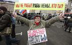 Ruslar protesto eylemlerini sevmiyor