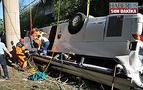 Otobüs Antalya'da dereye uçtu; 16 Rus turist öldü, 25 turist hastaneye kaldırıldı