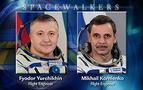 İki Rus astronot altı saatlik uzay yürüyüşünü başarı ile tamamladı