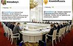 Medvedev'le vali Twitter'da tartıştı