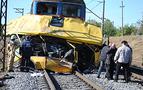 Ukrayna'da otobüsle tren çarpıştı: 40 ölü