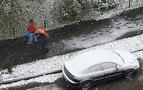 Moskova'ya ilk kar yağdı