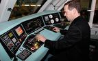 Medvedev metro makinisti oldu 