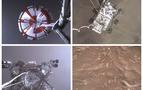 NASA, Mars'a gönderdiği keşif aracının iniş görüntülerini paylaştı