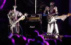 Rusya'da rock'çı robotlar konser verdi
