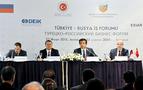 Rusya-Türkiye İş Forumu Antalya'da yapıldı; Rusya krizi Türk ihracatçısını etkiledi