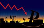 Petrol fiyatlarındaki düşüş Rubleyi vurmaya devam ediyor