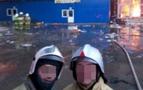 Rusya’da yanan AVM’de selfie çektiren itfaiyeciler disipline sevk edildi