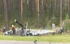 Belarus’ta askeri helikopter düştü