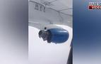 Kırgız 'TEZ JET' uçağının yolcuları havada ağlayarak dua etti