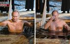 Putin, günahlarından arınmak için buzlu suya daldı