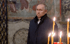 Putin Noel'i Kremlin’de tek başına kutladı