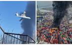 Rusya, İskenderun limanındaki yangın için uçak yolladı