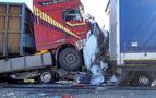 Rusya’da trafik kazası: 14’ü yabancı uyruklu 16 kişi öldü
