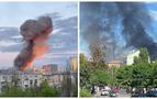 Rusya’dan son zamanların en büyük saldırısı; Kiev’deki askeri tesis ve mühimmat depoları vuruldu
