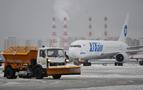 Moskova havalimanlarında kar yağışından dolayı iptal olan sefer yok