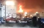 St.Petersburg’daki petrol rafinerisinde yangın