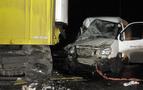 Rusya’da Türk sürücünün kullandığı TIR dolmuşa çarptı: 2 ölü