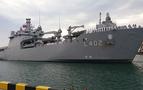 Türk savaş gemisi Bayraktar, Odesa limanında