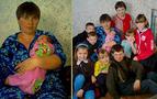 35 yaşındaki Rus anne 13. çocuğunu doğurdu