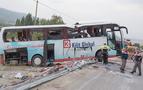 Denizli’de tur otobüsü kaza yaptı: Üçü Rus dört turist öldü 