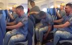 Moskova-Antalya uçağında kanlar içinde kalan yolcu panik yarattı - VIDEO