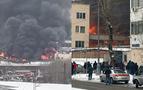Moskova'da bir günde ikinci depo yangını