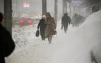 Moskova’da sert rüzgar ve kar fırtınası uyarısı