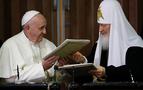 Papa, Patrik Kirill ile Kudüs'te yapacağı görüşmeyi iptal etti