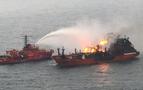 Azak Denizi'nde petrol tankerindeki patlama sonucu kaybolan denizcileri arama çalışmaları devam ediyor