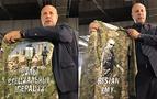 Putin'e, Putin fotoğraflı kazak hediye etti