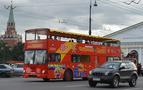 Çift katlı kırmızı otobüsler Moskova’da turistlere hizmet verecek