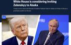 ABD, Zelenski'yi Alaska'daki Trump-Putin Zirvesine Davet Edebilir