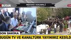 Polis, kapıyı kırarak İpek Medya binasına girdi, Bugün TV'nin yayınını kesti