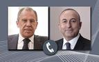 Çavuşoğlu ve Lavrov telefonda Suriye'yi görüştü