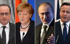 Putin, Almanya, İngiltere ve Fransa liderleri ile video konferansı yapacak