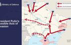 İngiltere, “Putin’in işgal planı" dediği harita yayınladı