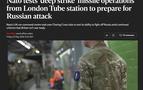 Londra Metrosu’nda Rusya’ya Karşı "Derin Saldırı" Tatbikatı Yapılıyor