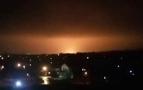 Lugansk'ta şiddetli patlama; doğalgaz borusu yanıyor