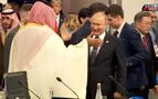 Prens Selman ve Putin'in G20'de coşkulu tokalaşması dikkat çekti