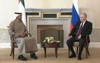 Putin, Birleşik Arap Emirlikleri Emiriyle görüştü
