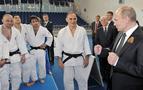 Putin bugün de Judo salonunda 