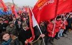 Moskova’da Kırım’a destek ve tepki mitingleri yapıldı
