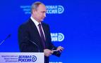 Putin: İş dünyası düşük ruble şansını değerlendirmeli