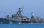 Rus savaş gemilerinin Karadeniz'de tatbikatlara başladı