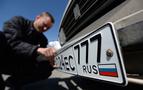 Kırımlılar Rusya ehliyet ve plakası alıyor