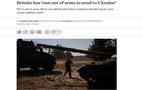 The Telegraph: İngiltere'nin Ukrayna'ya verecek silahı kalmadı