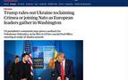 Trump'tan Ukrayna'ya Sert Mesaj: "Kırım Yok, NATO'ya Giriş Yok"