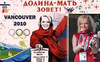 Vancouver'da sanatçılardan Rus sporcularına “savaş posterli” destek