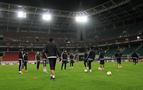 Lokomotiv Moskova maçı öncesi Beşiktaş son antrenmanını yaptı